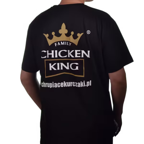 Koszulka Chicken King Heavy logo 1+2 - obrazek 2