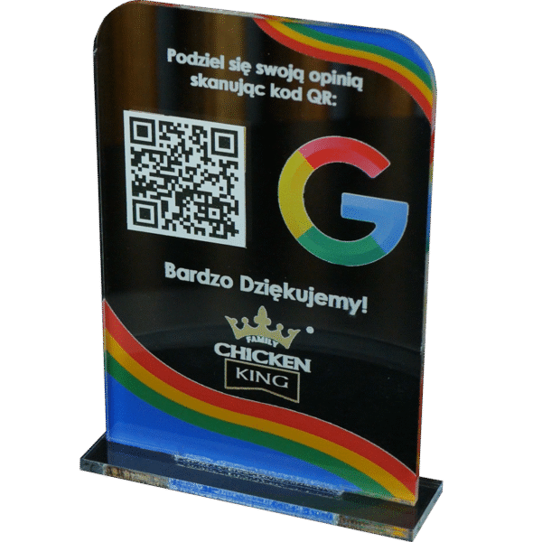 Stand/Stojak do zbierania opinii Google - obrazek 2