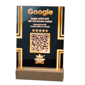 Stand/Stojak do zbierania opinii Google - LED