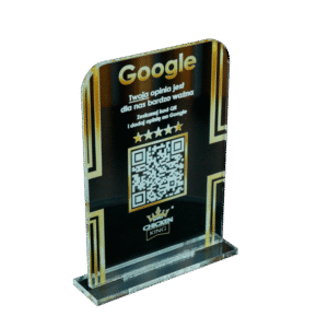Stand/Stojak do zbierania opinii Google