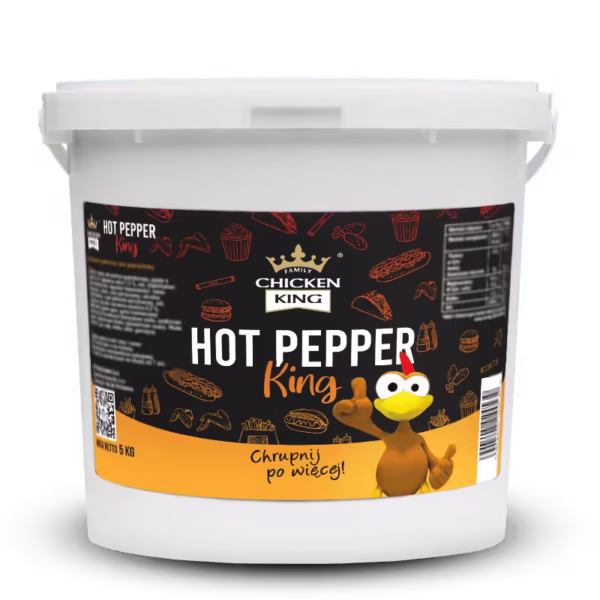 Sos HOT PEPPER KING wiadro 5 kg
