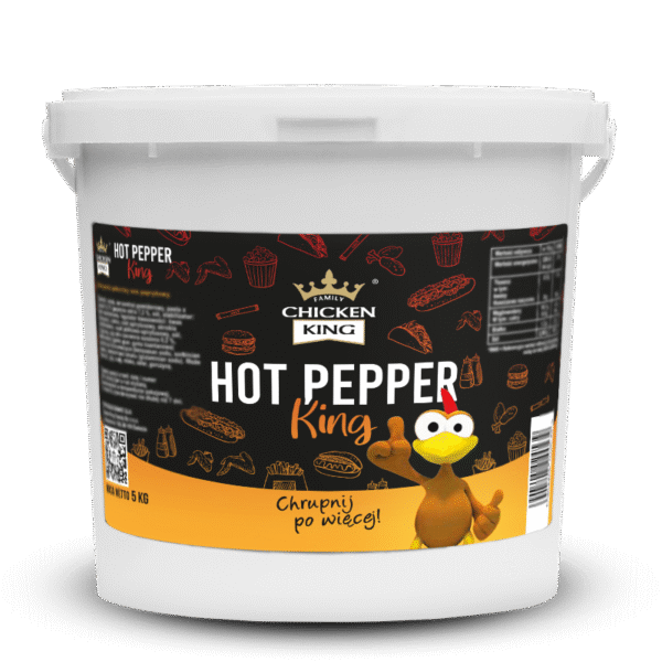 Sos HOT PEPPER KING wiadro 5 kg