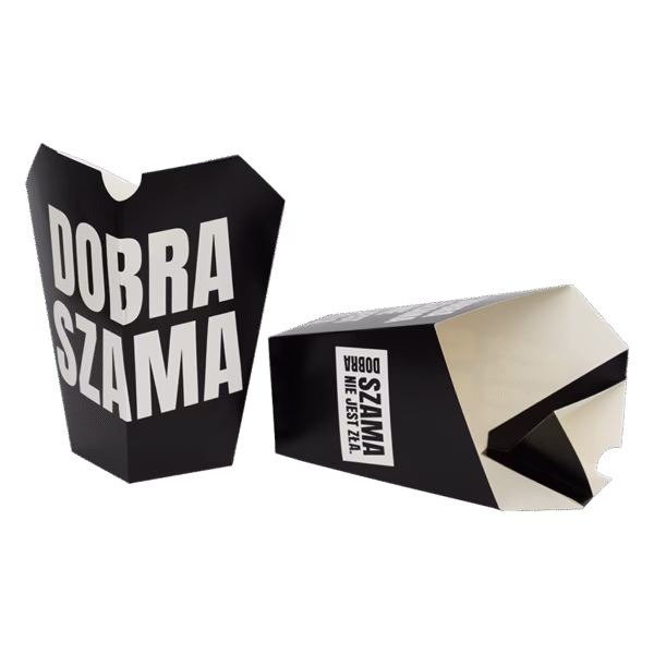 Rożek z płaskim dnem "Dobra Szama" - kpl. 25 szt - obrazek 3