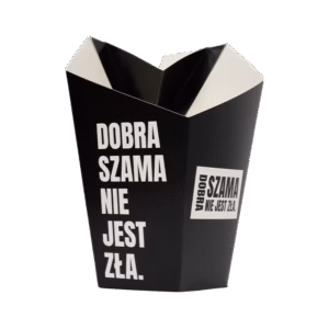Rożek z płaskim dnem "Dobra Szama" - kpl. 25 szt