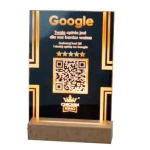 Stand/Stojak do zbierania opinii Google - LED