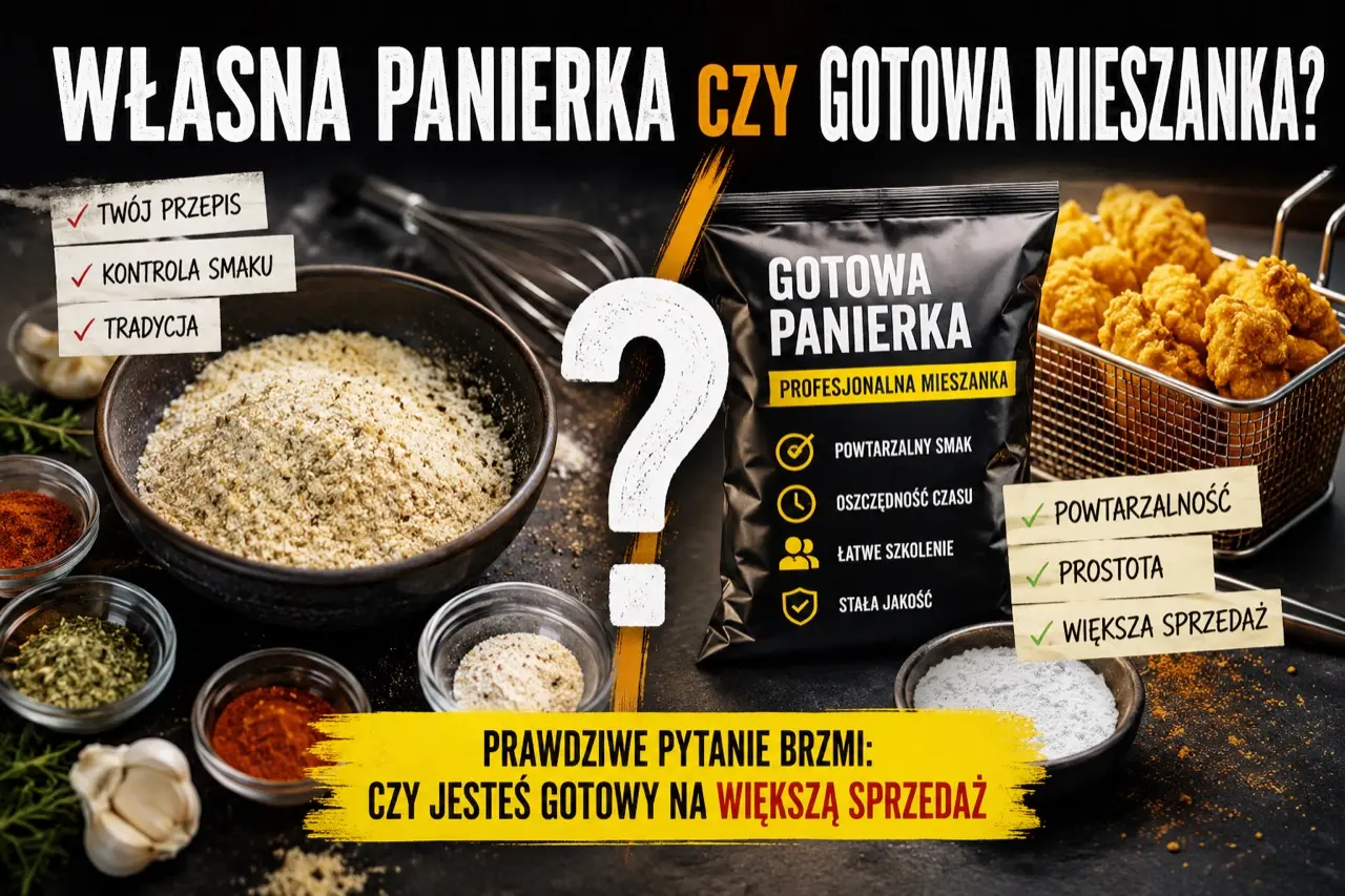 Własna panierka czy gotowa mieszanka do kurczaka — porównanie dla gastronomii