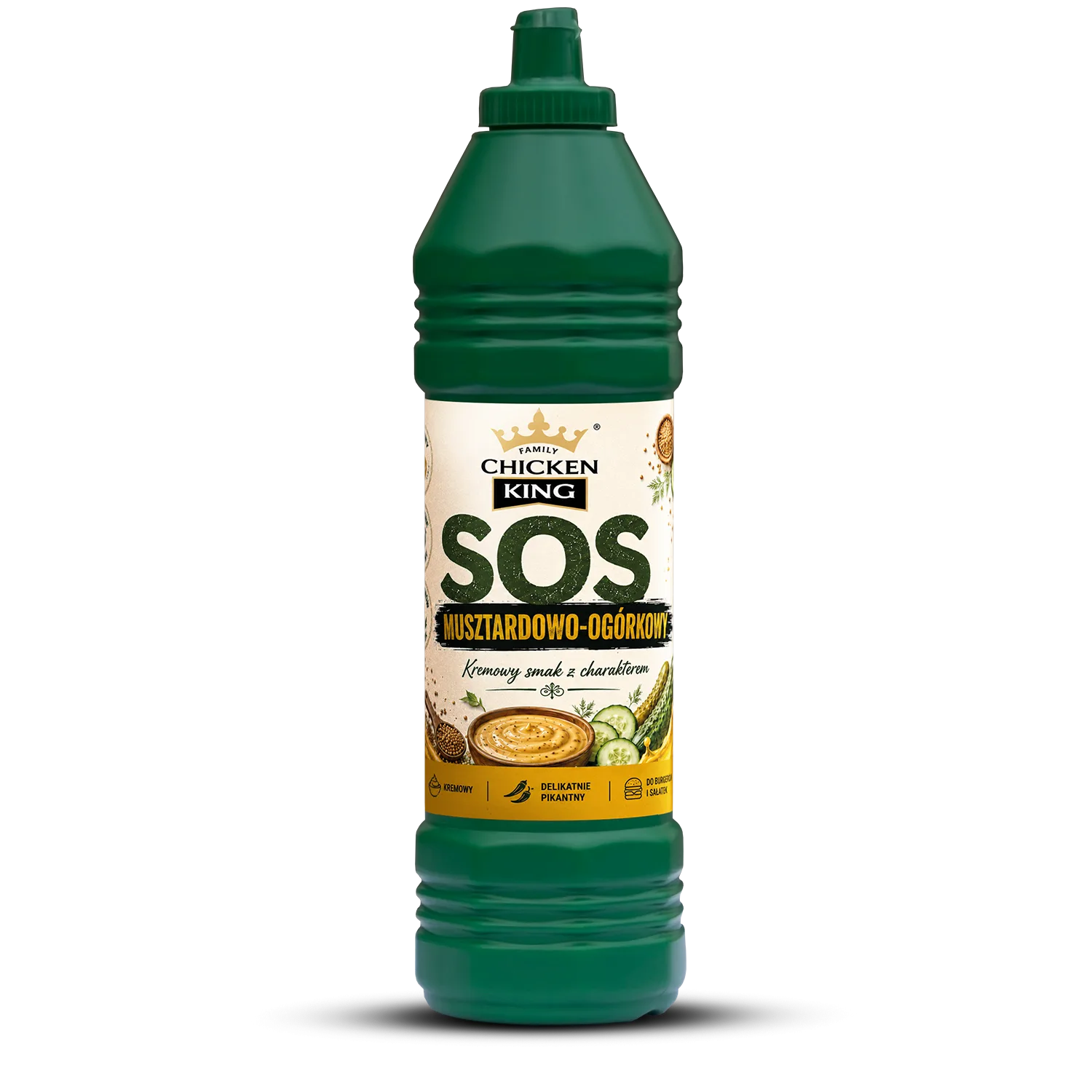 Sos MUSZTARDOWO-OGÓRKOWY butelka 1000 g
