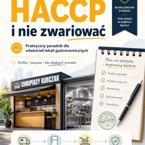 Okładka: Jak wprowadzić HACCP i nie zwariować — poradnik PDF
