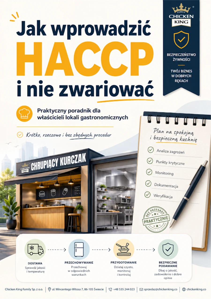 Okładka poradnika „Jak wprowadzić HACCP i nie zwariować”